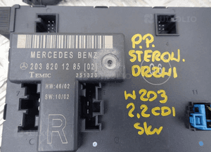 Moduł drzwi prawy / lewy przód mercedes w 203 2038201285 / 2038201385 cena za sztuke 2