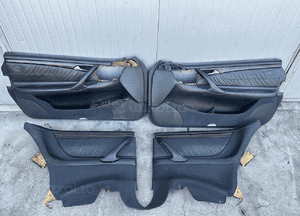 mercedes cl 215 boczek skóra tapicerka drzwi przód tył boczki 1