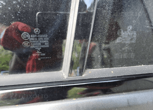 DRZWI lewy tył Mercedes W212 EKlasa lift AMG Sedan 7