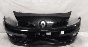 Zderzak przód przedni do renault clio iii 3 NV676 czarny 195 halogeny 5