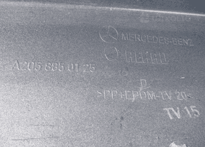 Zderzak przedni przód mercedes c-klasa W205 2014- 8
