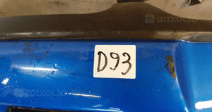Zderzak przód przedni opel corsa b 2 ii niebieski błękitny 3