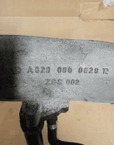 Rura dolot powietrza Mercedes ML W163 A6280900629 3