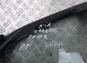 Szyba karoseryjna prawy tył kia carens 2013 radom 2