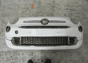 Fiat 500 lift na chromy zderzak przedni 1