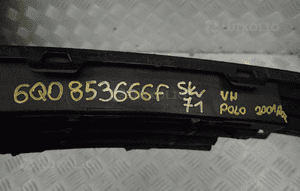 Kratka zderzaka prawy przód vw polo 6Q0853666F 4
