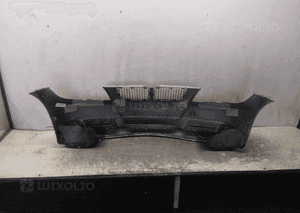 Zderzak przód przedni bmw E90 E91 seria 3 titansilber srebrny halogeny 4