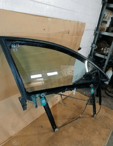 Mechanizm podnośnik szyby ramka prawy przód Audi A6 C6 4