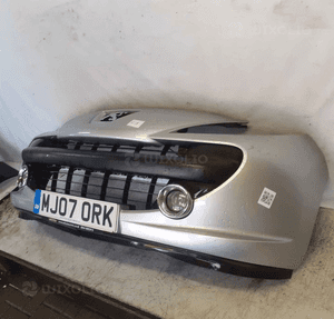 Zderzak przód przedni do peugeot 207 urban move  ezrc srebrny halogeny 3