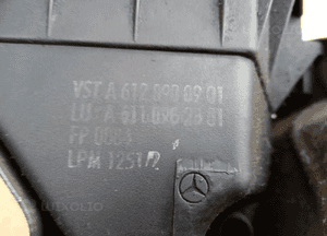 Obudowa filtra powietrza Mercedes ML W163 2.7 CDI 8