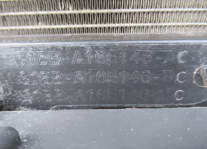 Chłodnice wentylator wzmocnienie czołowe pas belka ford fiesta MK7 lift 1.0 ecoboost 2012-2017 13