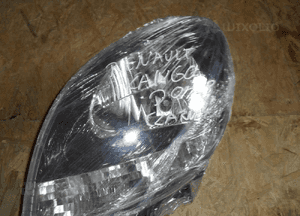 Renault kangoo 03-08 lampa lewa czarna 1