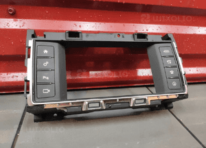 Jaguar xf ii X260 3.0D panel sterowania radia nawigacji ramka oryginał 4
