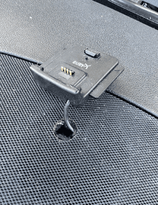 Mercedes R 251 konsola deska kokpit oryginał czarna antracyt kratka dekor panel poduszka air bag 16