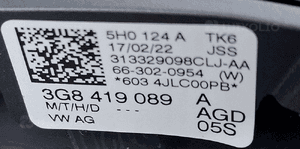 VW PASSAT R-Line KIEROWNICA Skóra Grzana 3G8419089A AirBag 5NA880201E 9