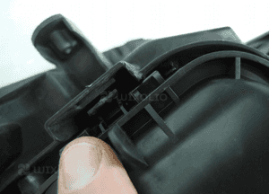 Mercedes citan A415 zwykła lampa przednia lewa lewy przód 9