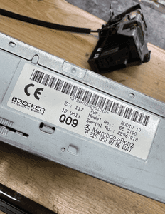 MERCEDES e 210 C 202 CLK 208 RADIO becker AUDIO10 3