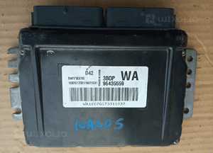 Chevrolet Kalos Aveo 1.2 8V S-Tec sterownik komputer silnika D42 96435559