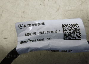 Mercedes a-klasa W177 A177 lusterko prawe 15 pin 10