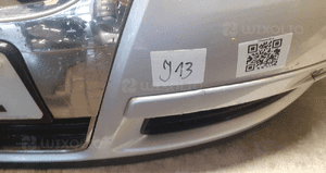 Zderzak przód przedni do vw volkswagen passat B6 LA7W srebrny 2