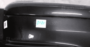 Zderzak tył tylny do peugeot 206 hatchback hb kod kolor exl 2
