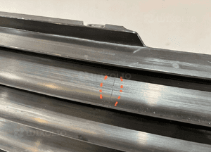 VOLKSWAGEN LUPO Grill / Atrapa - 16345 4