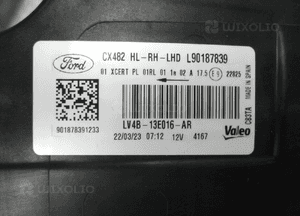 Fortd kuga MK3 full led europa bdb lampa przednia prawa 12