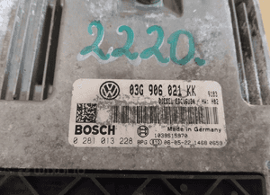 Sterownik silnika vw golf v 5 2.0 tdi 03G906021KK 2