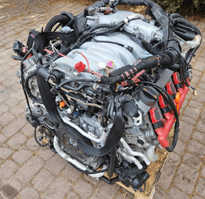 Audi S6 C6 4F A8 S8 D3 5.2FSI V10 bxa silnik kompletny 1