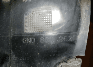 Nadkole prawy przód przednie prawe VW Polo 6N2 6N0809962C 5