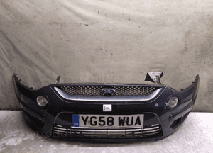Zderzak przód przedni do ford s-max smax pdc X6 szary grafit halogeny 1