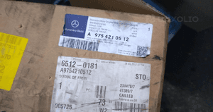 Tarcza hamulcowa mercedes atego, atego 2, atego 3 A9754210512 V224/216 2