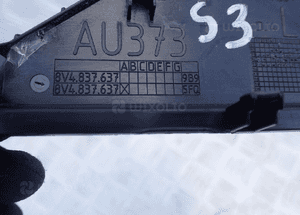 Zaślepka narożnika Audi A3 8V4837638 3