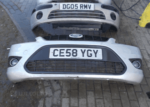 Zderzak przód przedni do ford focus MK2 ii lift fl halogeny 03 1