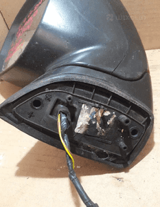 Lusterko lewe lewy lewa ekqd bordowy bordowe 7 pin citroen C4 grand picasso 3