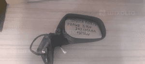Lusterko prawe toyota auris 5PIN 202 czarne 2