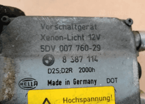 Moduł lampy Xenon przetwornica BMW 5 E39 8387114 5
