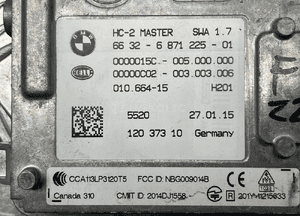 BMW F32 F33 F34 F36 F80 CZUJNIK ZMIANY PASA MASTER 6871225 7