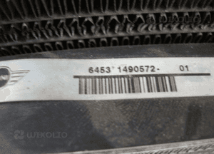 Komplet chłodnice wentylator mini cooper s R53 1.6 3