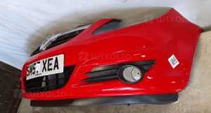 Zderzak przód przedni do opel corsa d Y547 czerwony halogeny 3