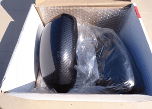 Nakładki na lusterka carbon opel corsa e 13497987 nowy oryginał 1