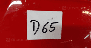 Zderzak tył tylny do opel corsa d kod kolor Y547 czerwony 2