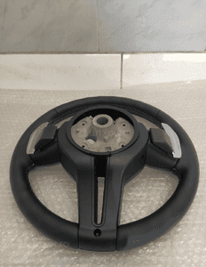 Bmw M2 M3 M4 F10 F11 F30 F20 F21 F15 F16 kierownica multifunkcyjna poduszka airbag łopatki niebiesko czerwona nić nowa oryginał 13