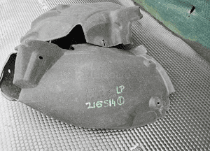 Nadkole 8K0821171G 8K0821172G Lewe Prawe Przod Przednie Chlapacz Praciane Materiał Oslona AUDI A4 B8 Sedan Kombi 15