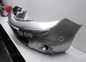 Zderzak przód przedni nissan note E11 lift fl halogeny do malowania ! 2