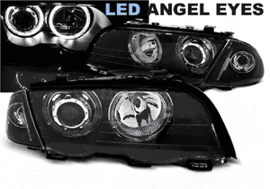 LAMPY REFLEKTORY DO BMW E46 SEDAN TOURING OD 1998 DO 08.2001 Roku RINGI LED 1