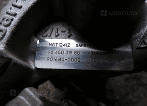 Peugeot 208 308 citroen C4 1.2 thp turbosprężarka 9845031980 3