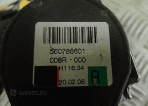 PAS BEZPIECZEŃSTAW PRAWY PRZÓD A4 B6 8E0857706G RADOM 3