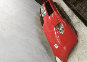 Zderzak przód przedni fiat grande punto 199/A czerwony halogeny 3