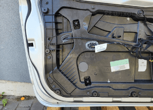 DRZWI lewe 3D Ford Fiesta Mk7 VII 08- 69 srebrne 8